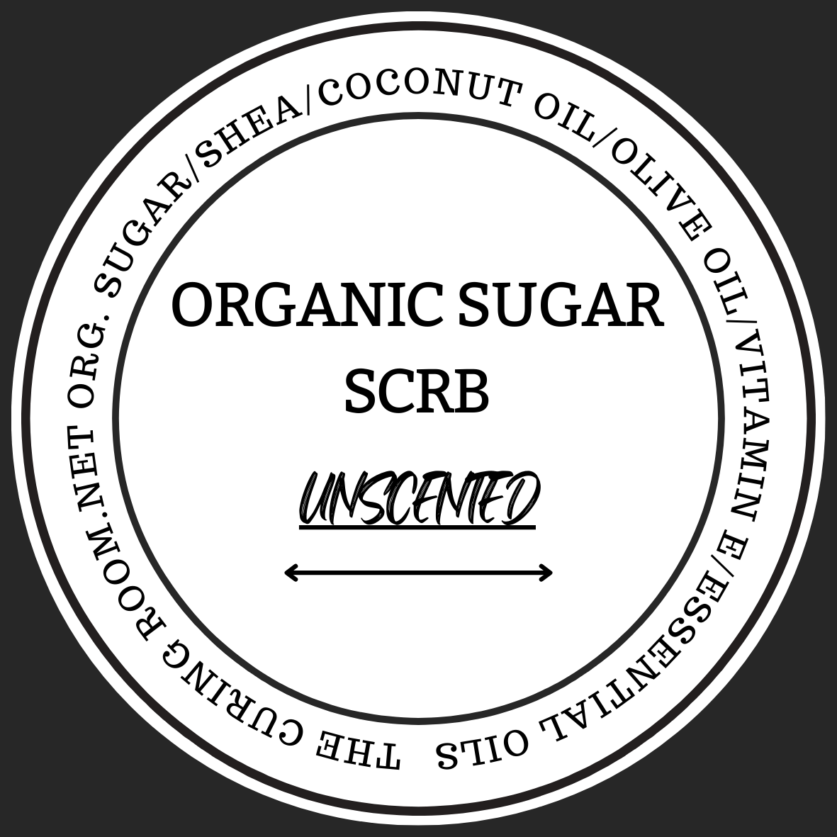 UNSCENTED BODY SCRUB 10oz