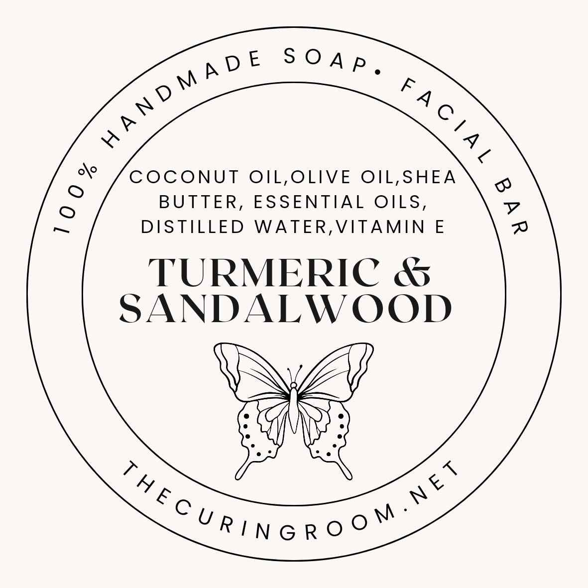 Turmeric Sandalwood Facial Bar
