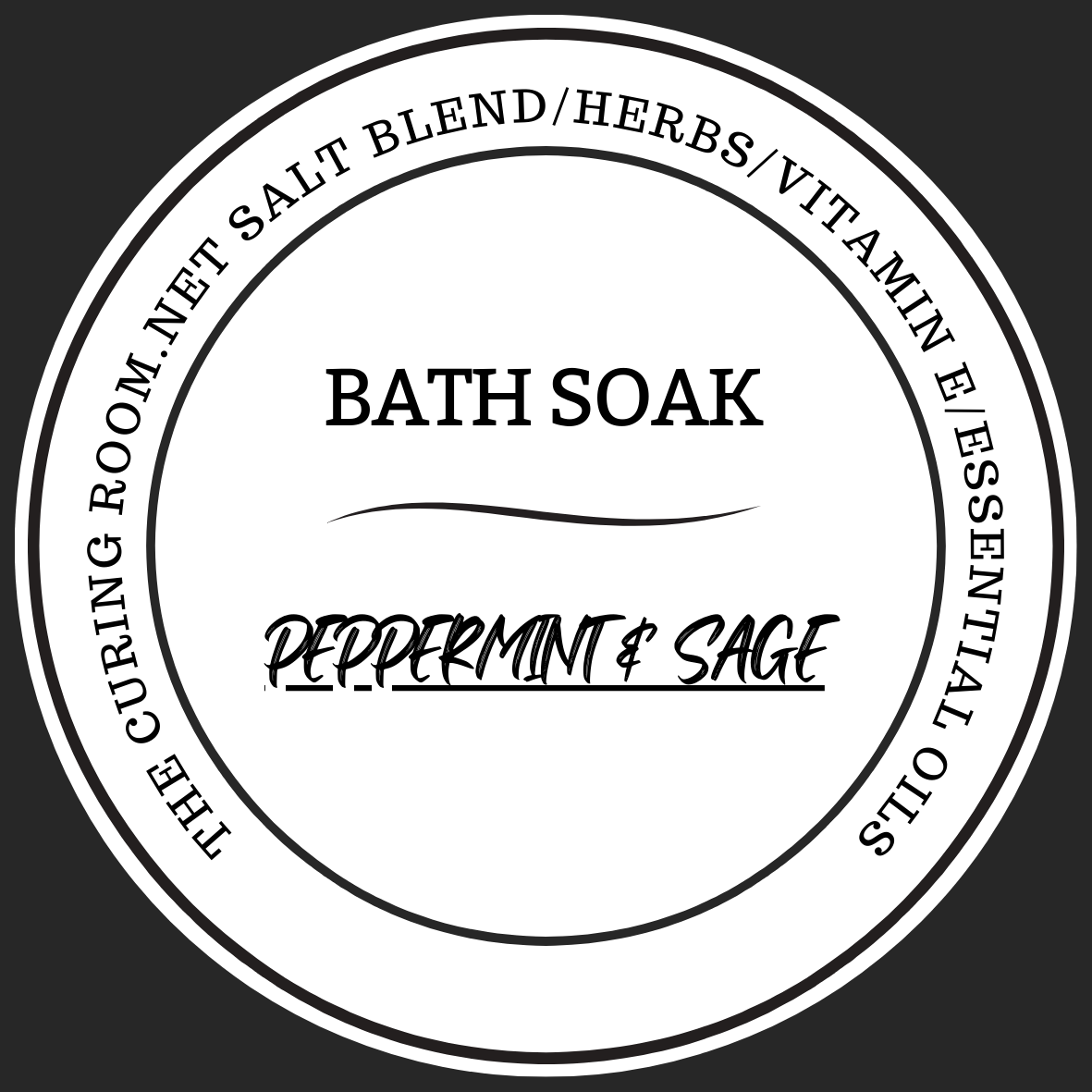 Peppermint and Sage Bath